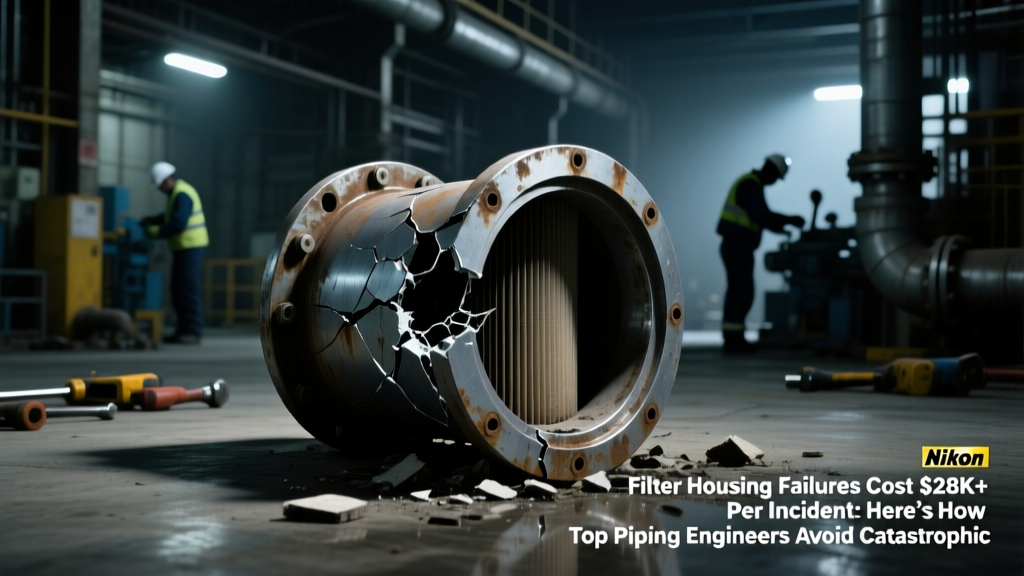 Filter Housing Failures Cost $28K+ Per Incident: Here’s How Top Piping Engineers Avoid Catastrophic Bypass, Stress Cracks, and Code Violations — A No-Fluff Guide to Selecting, Sizing, and Installing Filter Housings That Comply with ASME B31.3 & ISO 8573