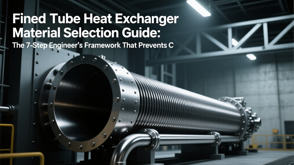 Finned Tube Heat Exchanger Material Selection Guide: The 7-Step Engineer’s Framework That Prevents Costly Corrosion Failures, Thermal Degradation, and Unexpected Downtime—Backed by TEMA, ASME BPVC, and Real Field Data from Petrochemical & HVAC Retrofit Projects