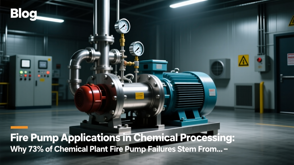 Fire Pump Applications in Chemical Processing: Why 73% of Chemical Plant Fire Pump Failures Stem from Misapplying Standard Fire Pumps to Corrosive, Abrasive, or High-Temperature Fluid Services — And How to Fix It with Material-Specific NPSHr Calculations, API 610 Class II Curves, and Dual-Purpose Design Validation