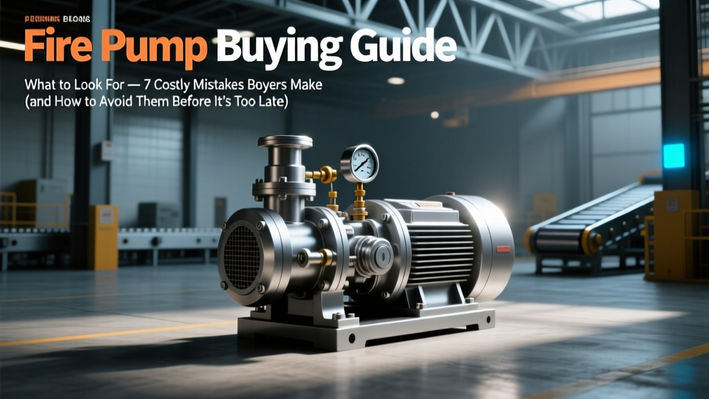 Fire Pump Buying Guide: What to Look For — 7 Costly Mistakes Buyers Make (and How to Avoid Them Before You Sign the Contract)
