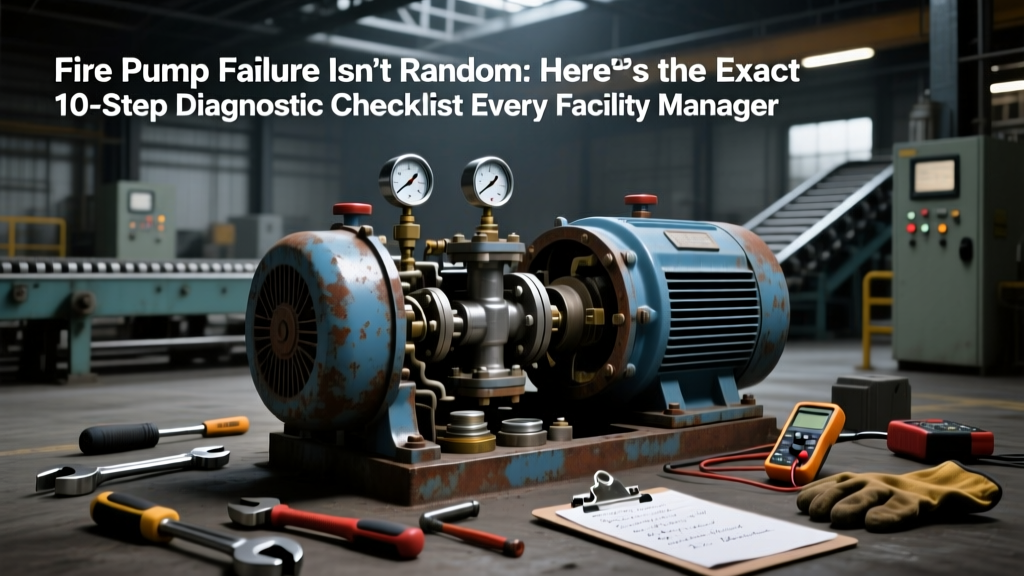 Fire Pump Failure Isn’t Random: Here’s the Exact 10-Step Diagnostic Checklist Every Facility Manager & Engineer Uses to Isolate Vibration, Noise, Leakage, and Performance Issues Before They Trigger an NFPA 25 Noncompliance or Catastrophic System Failure