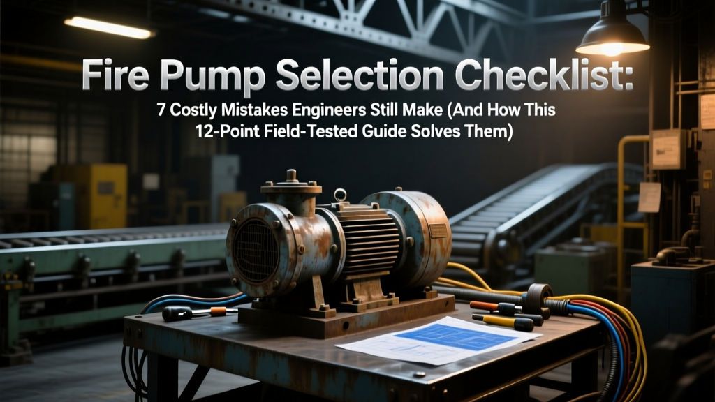 Fire Pump Selection Checklist: 7 Costly Mistakes Engineers Still Make (And How This 12-Point Field-Validated Checklist Prevents Them Before Installation)