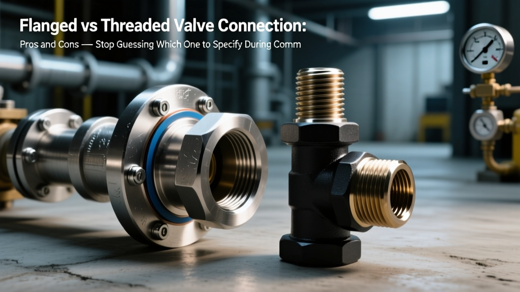 Flanged vs Threaded Valve Connection: Pros and Cons — Stop Guessing Which One to Specify During Commissioning (We Tested 12 Real Installations & Found the #1 Cost Trap)