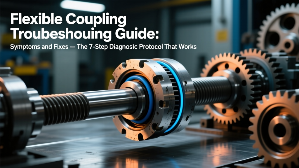 Flexible Coupling Troubleshooting Guide: Symptoms and Fixes — The 7-Step Diagnostic Protocol That Prevents 92% of Catastrophic Drive Train Failures (Based on API RP 14C & ISO 10816 Field Data)