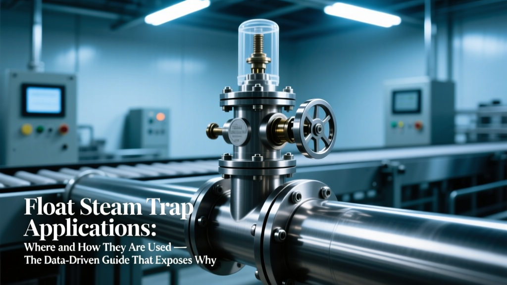 Float Steam Trap Applications: Where and How They Are Used — The Data-Driven Guide That Exposes Why 68% of Failures Stem From Misapplication (Not Defects)