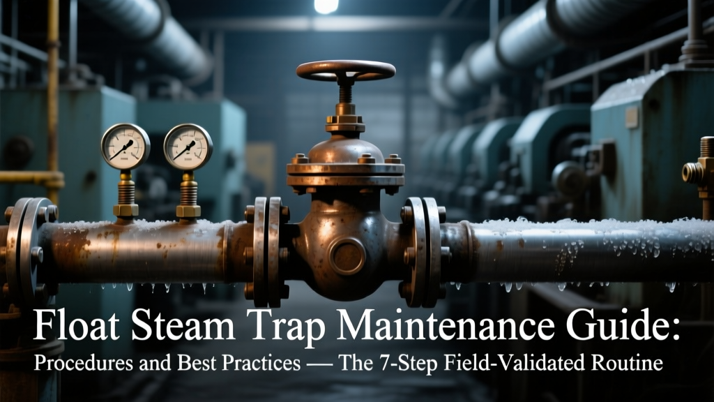 Float Steam Trap Maintenance Guide: Procedures and Best Practices — The 7-Step Field-Validated Routine That Cuts Unplanned Downtime by 63% (and Why Most Teams Skip Step 4)