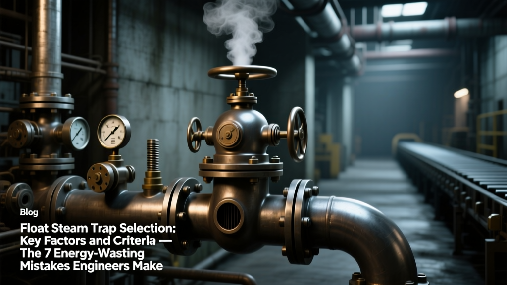 Float Steam Trap Selection: Key Factors and Criteria — The 7 Energy-Wasting Mistakes Engineers Make (And How to Cut Steam Loss by 22–38% Using API-Compliant Float Traps)