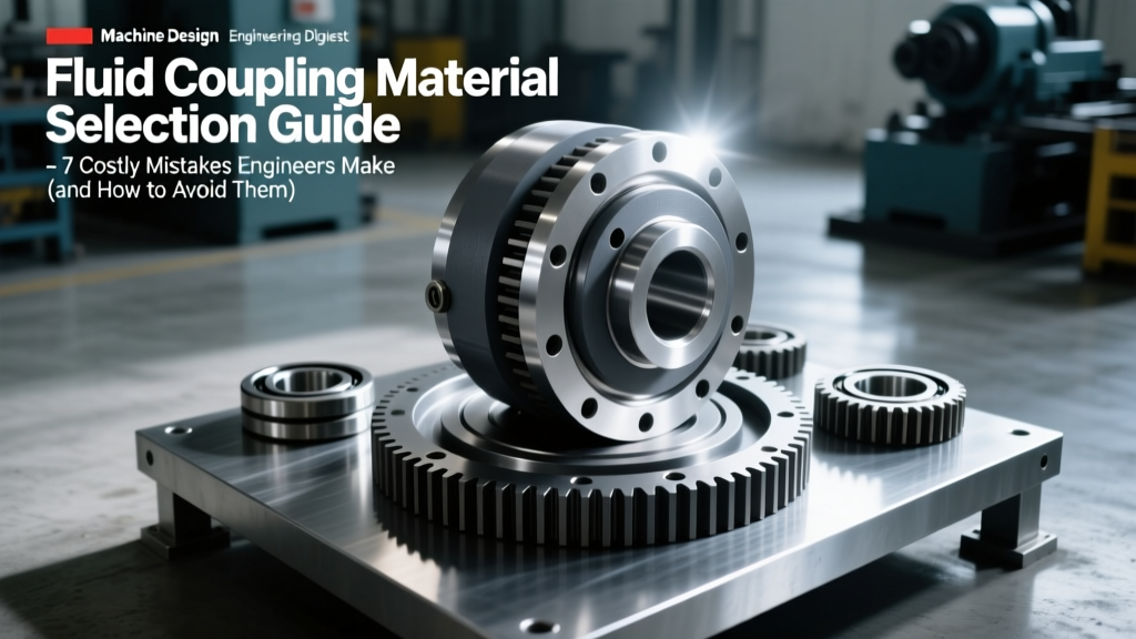 Fluid Coupling Material Selection Guide: 7 Costly Mistakes Engineers Make (and How to Avoid Them Before Your Next Drive Train Failure)
