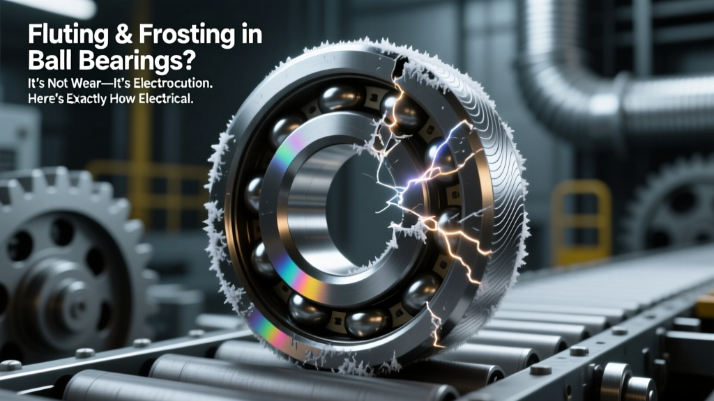 Fluting & Frosting in Ball Bearings? It’s Not Wear—It’s Electrocution. Here’s Exactly How Electrical Currents Destroy Bearings (and 7 Mistakes Even Senior Maintenance Teams Keep Making)