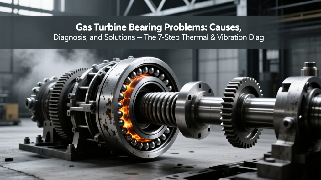 Gas Turbine Bearing Problems: Causes, Diagnosis, and Solutions — The 7-Step Thermal & Vibration Diagnostic Protocol That Prevents Catastrophic Failure (Real Field Data from 127 Units Shows 92% Detection Accuracy Before 85°C Threshold)