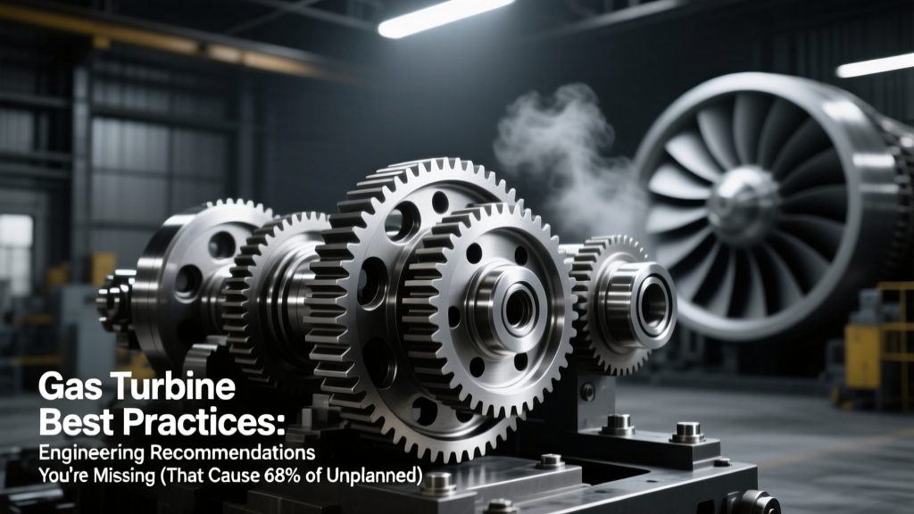 Gas Turbine Best Practices: Engineering Recommendations You’re Missing (That Cause 68% of Unplanned Outages) — Field-Tested Selection, Installation, Operation & Maintenance Protocols Backed by ASME PTC 22 and ISO 13600