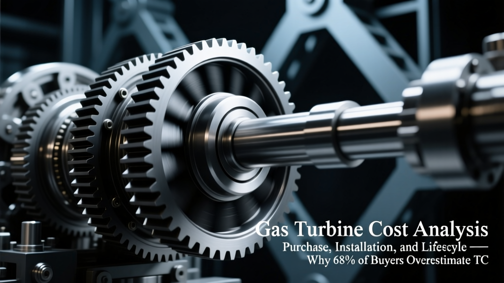 Gas Turbine Cost Analysis: Purchase, Installation, and Lifecycle — Why 68% of Buyers Overestimate TCO by $2.3M (and How to Calculate Yours Accurately Using Real Plant Data, ISO Conditions, and LCOE Benchmarks)