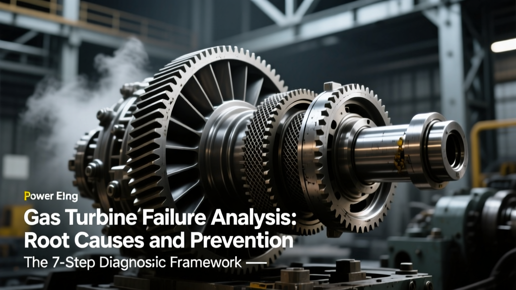 Gas Turbine Failure Analysis: Root Causes and Prevention — The 7-Step Diagnostic Framework Power Engineers Use to Cut Unplanned Outages by 63% (Backed by GE Frame 9E & Siemens SGT-800 Field Data)