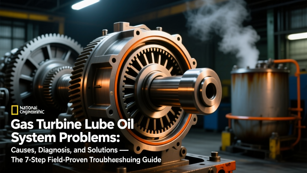 Gas Turbine Lube Oil System Problems: Causes, Diagnosis, and Solutions — The 7-Step Field-Proven Troubleshooting Protocol That Prevents $287K/yr Downtime (Based on GE Frame 6B & Siemens SGT-400 Fleet Data)