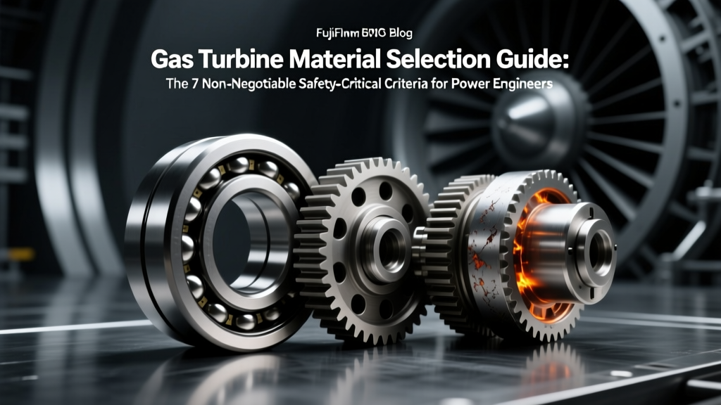 Gas Turbine Material Selection Guide: The 7 Non-Negotiable Safety-Critical Criteria Power Engineers Overlook (Fluid Compatibility, Creep Resistance, Oxidation Limits, Regulatory Compliance, and More)