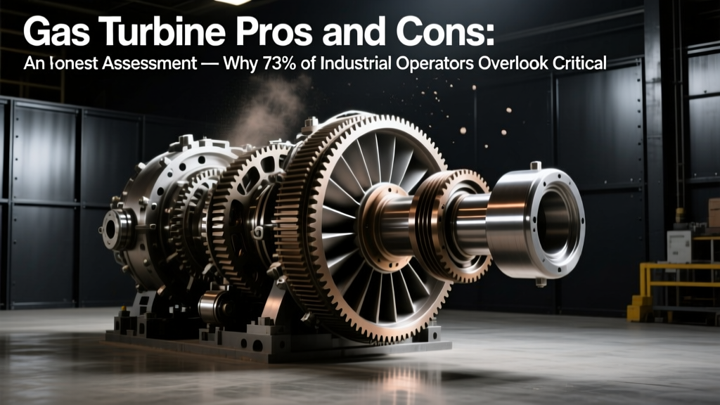 Gas Turbine Pros and Cons: An Honest Assessment — Why 73% of Industrial Operators Overlook Critical Safety & Compliance Risks (And How to Fix It Before Your Next Commissioning)