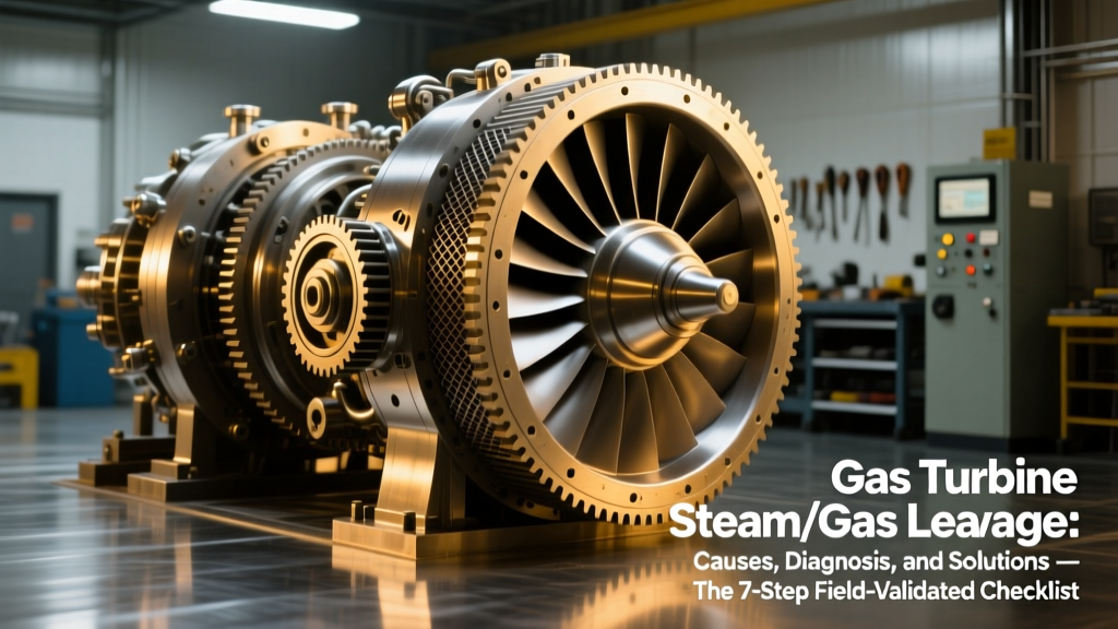Gas Turbine Steam/Gas Leakage: Causes, Diagnosis, and Solutions — The 7-Step Field-Validated Checklist Every Maintenance Engineer Uses (Before Shutdown Costs Hit $28K/Hour)
