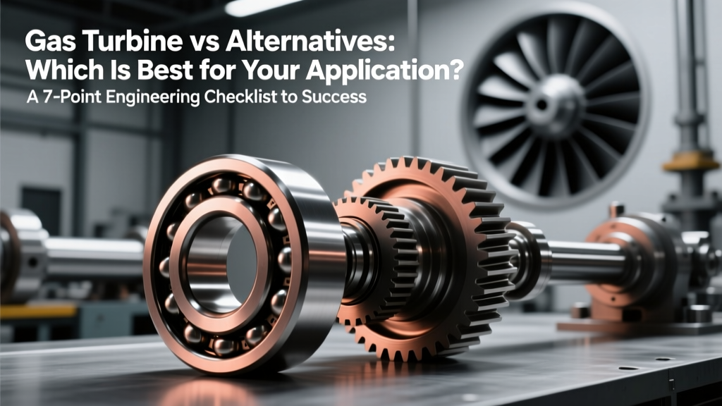 Gas Turbine vs Alternatives: Which Is Best for Your Application? A 7-Point Engineering Checklist to Avoid $2.3M in Hidden Lifecycle Costs (Data from 42 Power Plants)