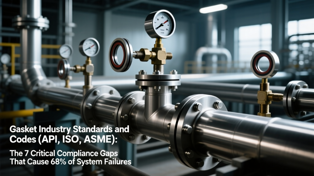 Gasket Industry Standards and Codes (API, ISO, ASME): The 7 Critical Compliance Gaps That Cause 68% of Flange Leaks—And How to Close Them Before Your Next Turnaround