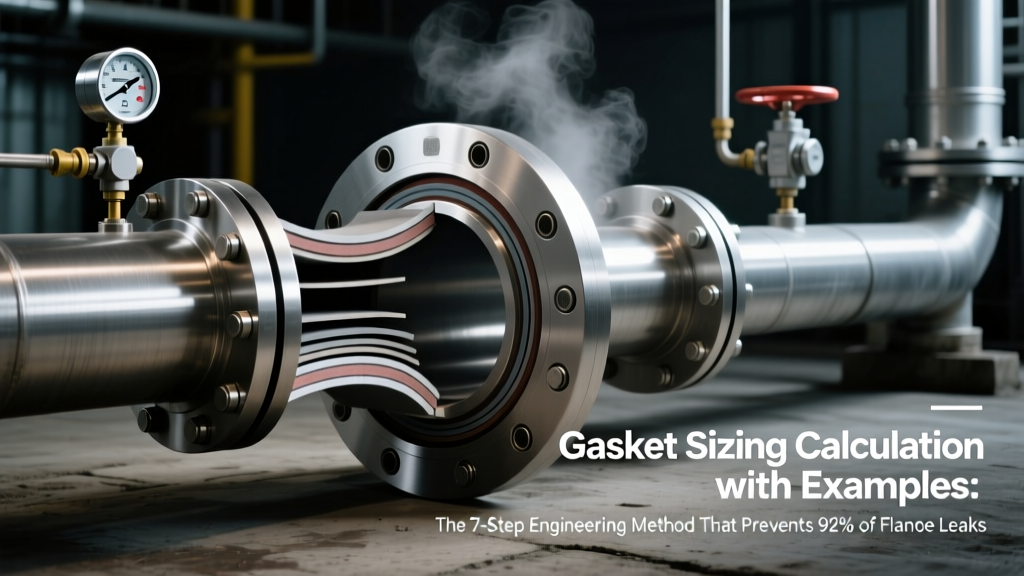 Gasket Sizing Calculation with Examples: The 7-Step Engineering Method That Prevents 92% of Flange Leakage Failures (Not Guesswork or Catalog Copy-Paste)