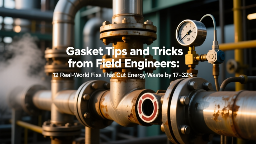 Gasket Tips and Tricks from Field Engineers: 12 Real-World Fixes That Cut Energy Waste by 17–32% (and Why 83% of Flange Leaks Trace Back to One Overlooked Step)