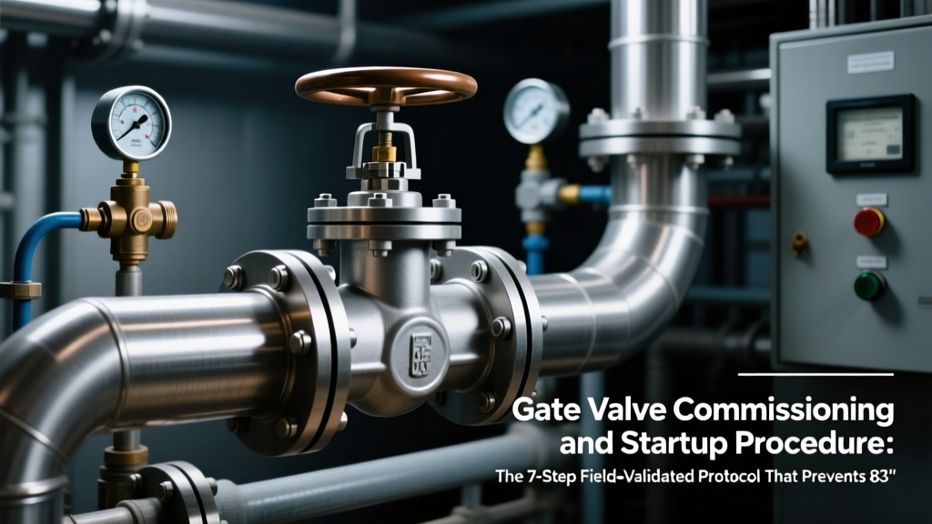 Gate Valve Commissioning and Startup Procedure: The 7-Step Field-Validated Protocol That Prevents 83% of Early-Life Failures (and Why Your Checklist Is Probably Missing Step #4)