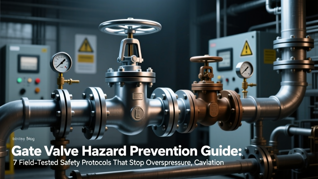 Gate Valve Hazard Prevention Guide: 7 Field-Tested Safety Protocols That Stop Overpressure, Cavitation, Leakage & Mechanical Failure Before They Trigger OSHA Violations or Catastrophic Failure