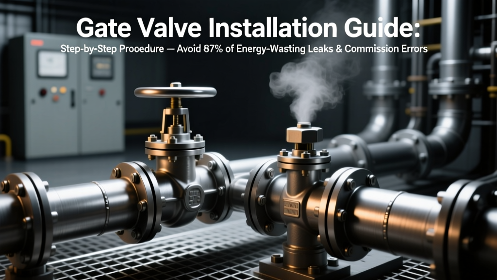 Gate Valve Installation Guide: Step-by-Step Procedure — Avoid 87% of Energy-Wasting Leaks & Commissioning Failures with This Field-Validated, API-Compliant Process (No Guesswork, No Rework)