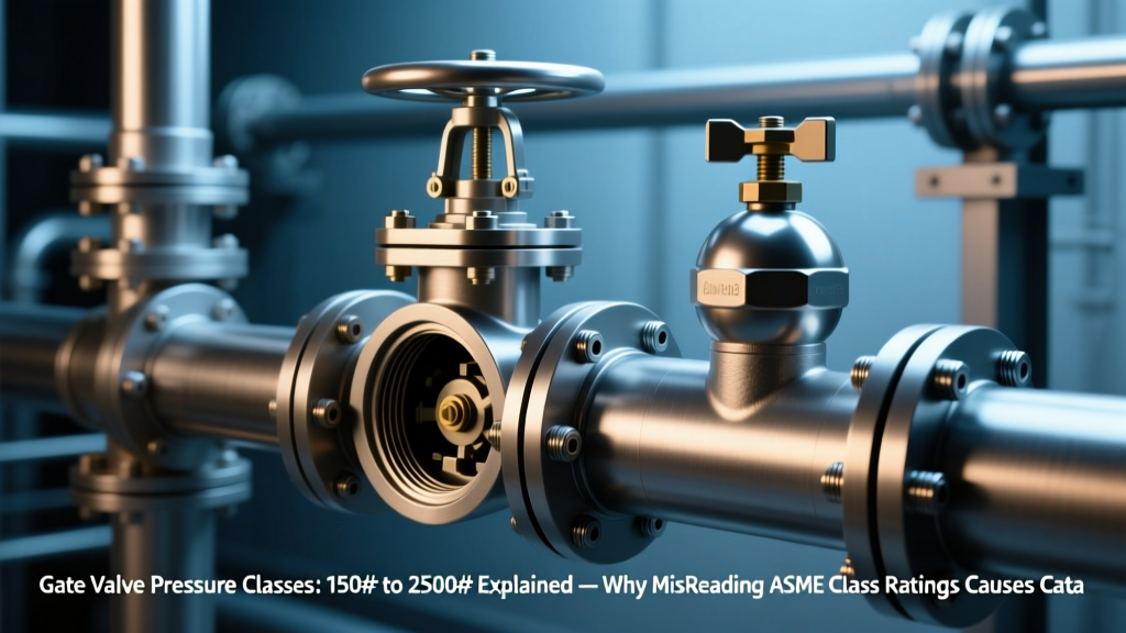 Gate Valve Pressure Classes: 150# to 2500# Explained — Why Misreading ASME Class Ratings Causes Catastrophic Leaks (and How to Size & Specify Correctly Every Time)