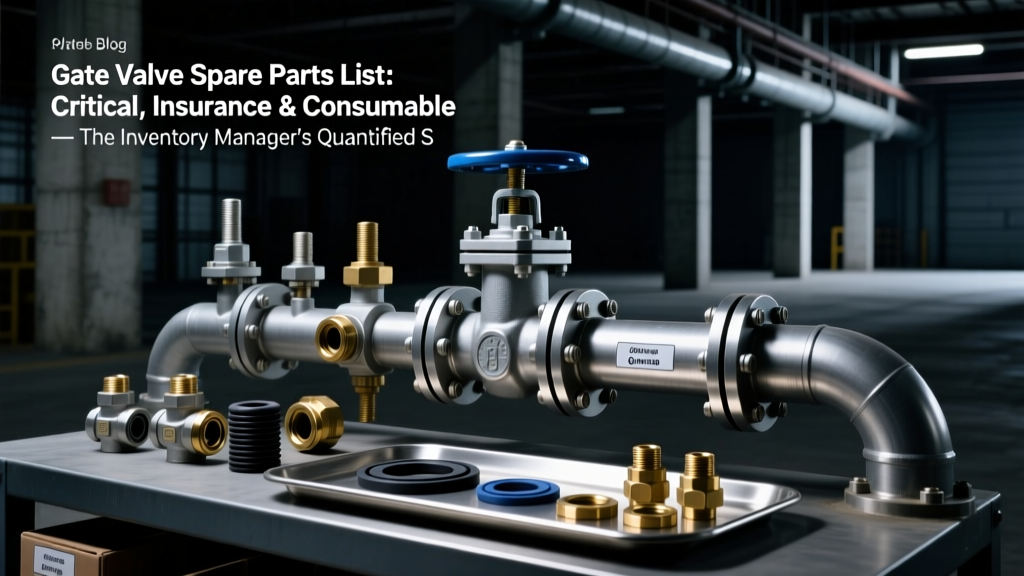 Gate Valve Spare Parts List: Critical, Insurance & Consumable — The Inventory Manager’s Quantified Stocking Guide (With Real-World Calculations, ISO 5208 Storage Rules & Obsolescence Timelines)