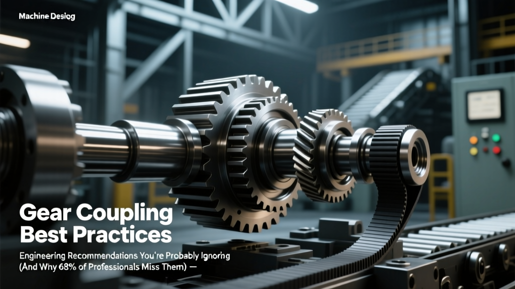 Gear Coupling Best Practices: Engineering Recommendations You’re Probably Ignoring (And Why 68% of Premature Failures Trace Back to Installation & Lubrication Errors)