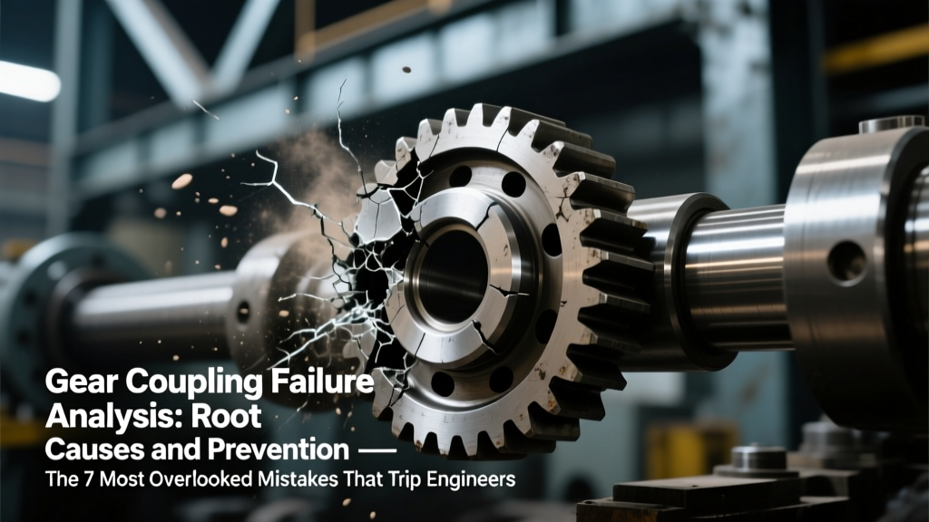 Gear Coupling Failure Analysis: Root Causes and Prevention — The 7 Most Overlooked Mistakes That Trigger Catastrophic Failures (And How to Diagnose Them in Under 20 Minutes)