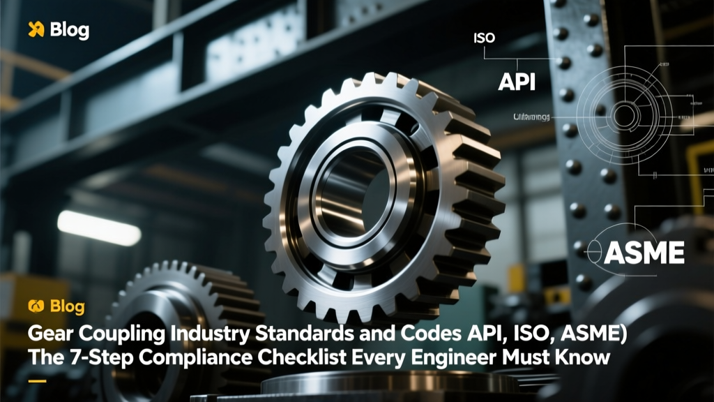 Gear Coupling Industry Standards and Codes (API, ISO, ASME): The 7-Step Compliance Checklist Every Power Transmission Engineer Misses — Avoid Costly Rework, Failures, and Non-Approved Installations
