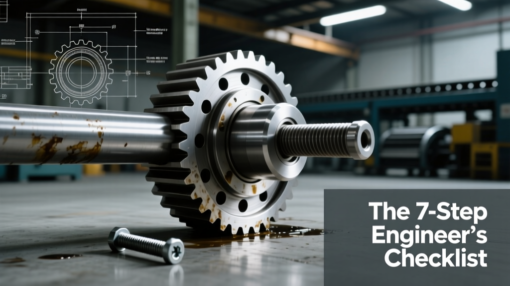 Gear Coupling Sizing Calculation with Examples: The 7-Step Engineer’s Checklist (No More Over-Sizing, Undersized Failures, or Guesswork in Power Transmission Design)
