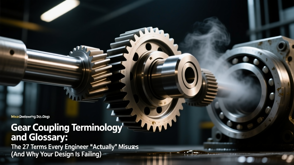 Gear Coupling Terminology and Glossary: The 27 Terms Every Engineer *Actually* Misuses (And Why Your Shaft Alignment Fails Because of It)