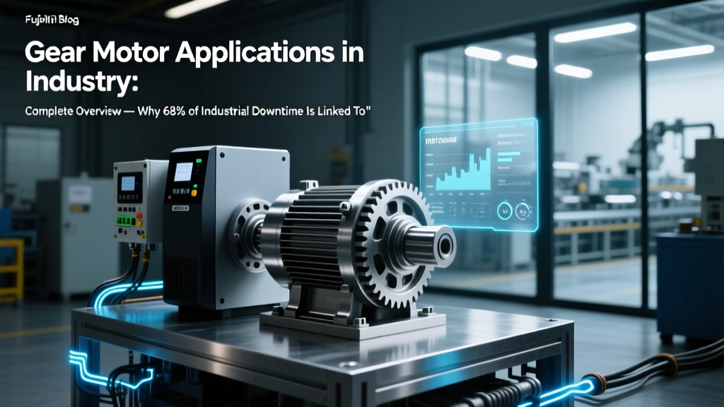Gear Motor Applications in Industry: Complete Overview — Why 68% of Industrial Downtime Is Linked to Gearmotor Misapplication (and How to Fix It in <48 Hours)