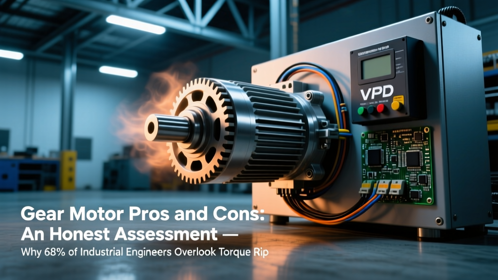 Gear Motor Pros and Cons: An Honest Assessment — Why 68% of Industrial Engineers Overlook Torque Ripple in Gearmotor Selection (and How It Costs $12K/year in Downtime)