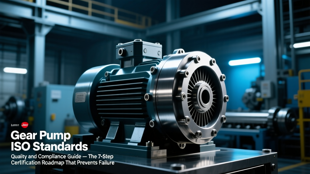 Gear Pump ISO Standards: Quality and Compliance Guide — The 7-Step Certification Roadmap That Prevents Costly Recall Risks, Ensures Regulatory Acceptance in EU/US/Asia, and Turns ISO Audits from Ordeals into Competitive Advantages