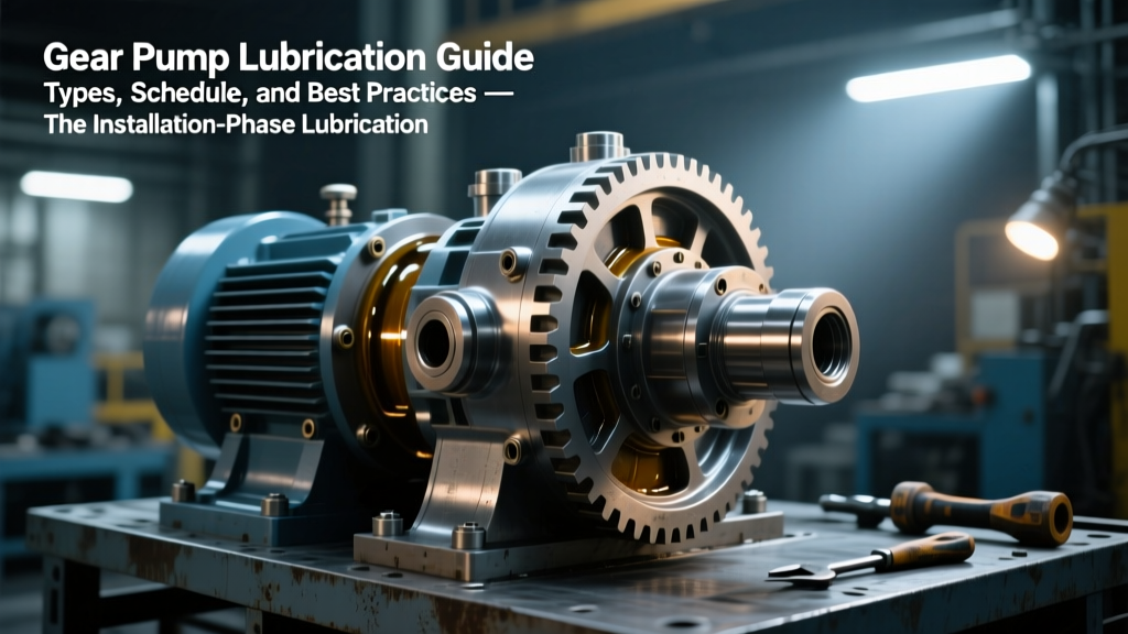 Gear Pump Lubrication Guide: Types, Schedule, and Best Practices — The Installation-Phase Lubrication Protocol That Prevents 73% of Early-Stage Gear Pump Failures (Based on API RP 14C & Field Data from 28 Refinery Commissionings)