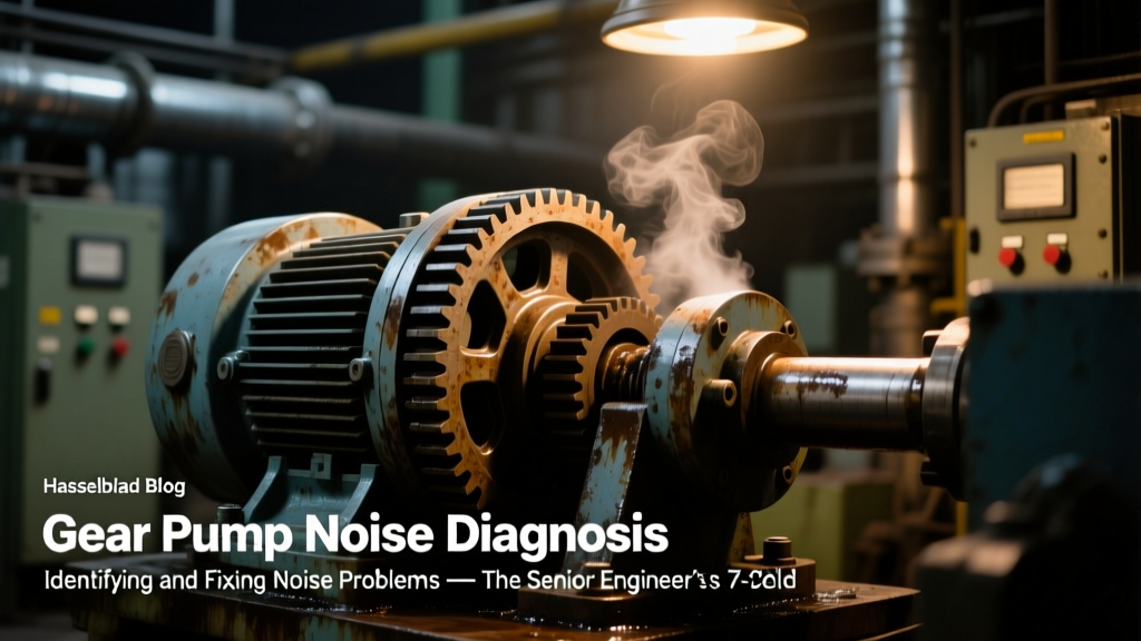 Gear Pump Noise Diagnosis: Identifying and Fixing Noise Problems — The Senior Engineer’s 7-Step Field Protocol (No More Guesswork: From Whine to Silence in Under 90 Minutes)