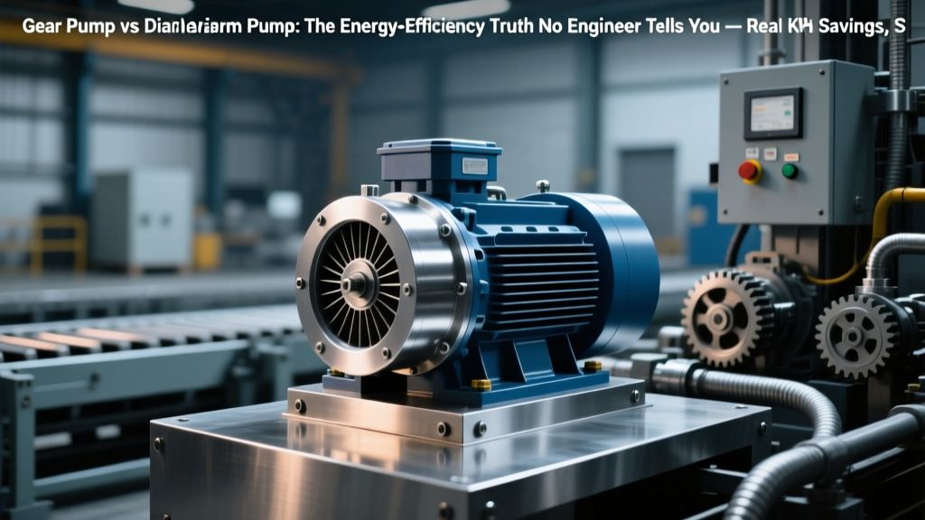Gear Pump vs Diaphragm Pump: The Energy-Efficiency Truth No Engineer Tells You — Real kWh Savings, Sustainability Trade-Offs, and Where Each Pump Wastes 12–38% More Power Than Necessary