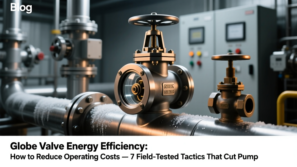 Globe Valve Energy Efficiency: How to Reduce Operating Costs — 7 Field-Tested Tactics That Cut Pump Energy Use by 18–32% (Including One $0 Fix You Can Do Before Lunch)
