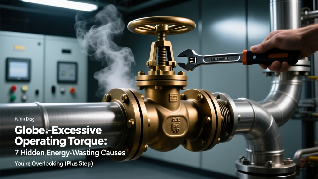Globe Valve Excessive Operating Torque: 7 Hidden Energy-Wasting Causes You’re Overlooking (Plus Step-by-Step Fixes That Cut Actuation Power by 30–65%)