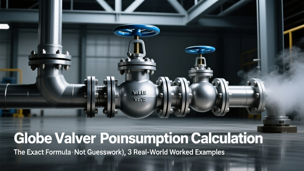 Globe Valve Power Consumption Calculation: The Exact Formula (Not Guesswork), 3 Real-World Worked Examples with Unit Conversions, and 7 Energy Optimization Tactics That Cut Actuator Power by 22–41% in Industrial Plants