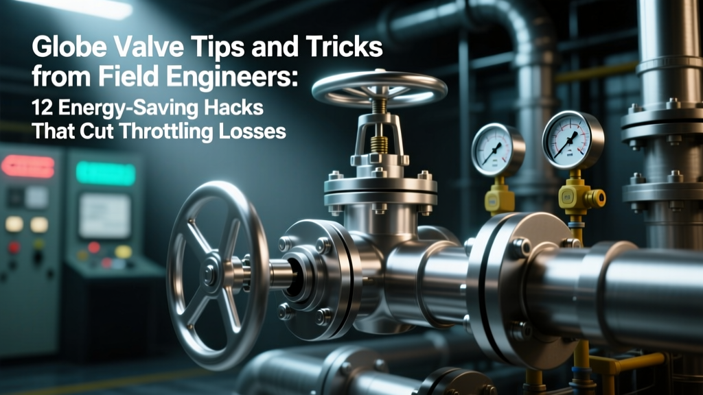 Globe Valve Tips and Tricks from Field Engineers: 12 Energy-Saving Hacks That Cut Throttling Losses by 30–65% (Backed by Real Plant Data & ASME B16.34 Field Logs)