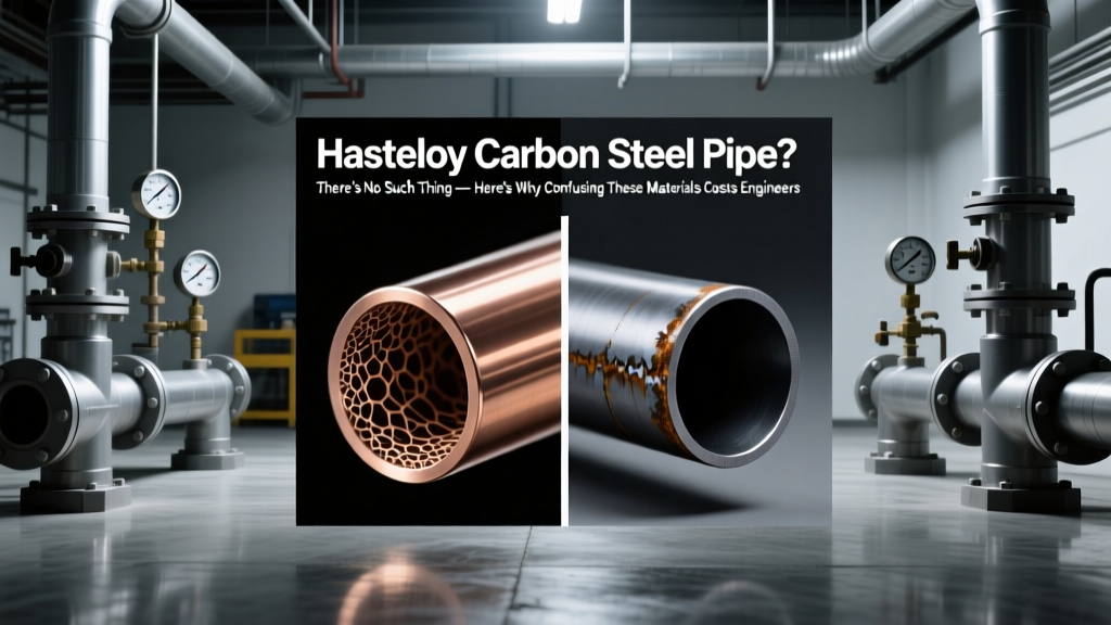 Hastelloy Carbon Steel Pipe? There’s No Such Thing — Here’s Why Confusing These Materials Costs Engineers $287K+ in Unplanned Downtime, Rework, and Regulatory Fines (And What to Use Instead)