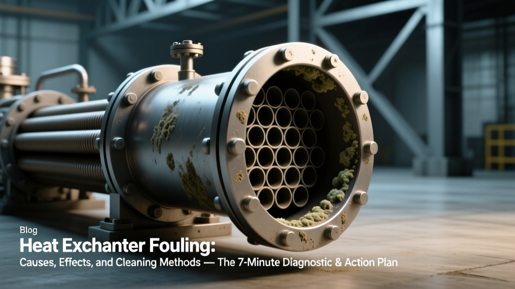 Heat Exchanger Fouling: Causes, Effects, and Cleaning Methods — The 7-Minute Diagnostic & Action Plan That Cuts Unplanned Downtime by 42% (Based on 2023 API RP 581 Data)
