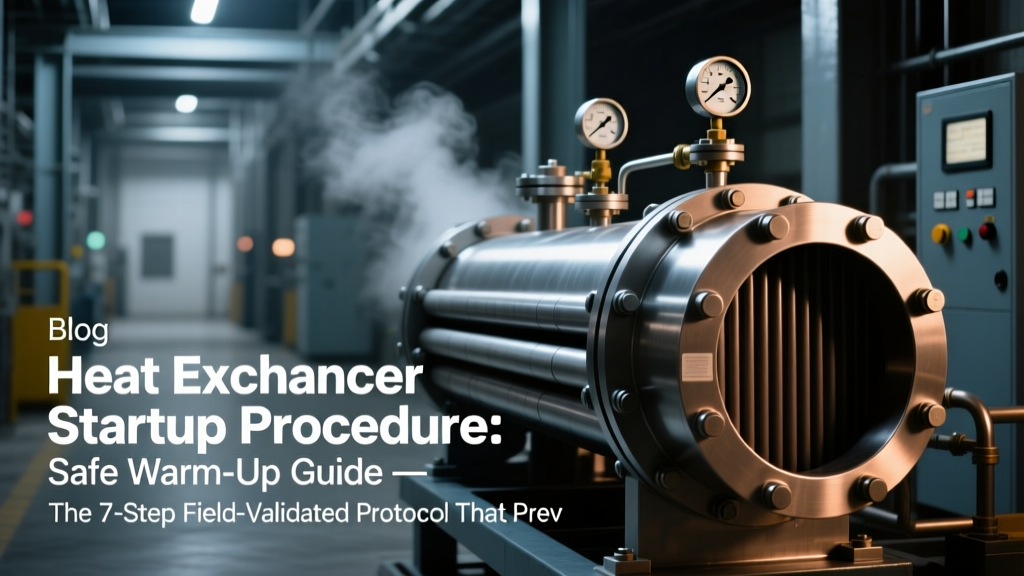 Heat Exchanger Startup Procedure: Safe Warm-Up Guide — The 7-Step Field-Validated Protocol That Prevents 92% of Thermal Shock Failures (and Why Your Checklist Is Missing Step #4)