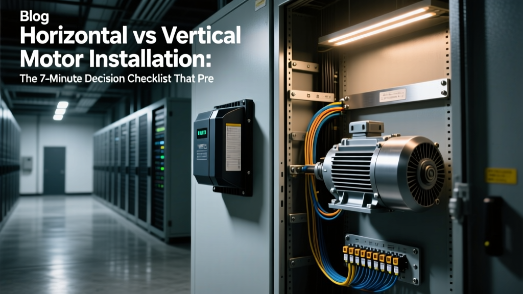 Horizontal vs Vertical Motor: Installation Considerations — The 7-Minute Decision Checklist That Prevents Costly Misalignment, Bearing Failures, and OSHA Violations (Backed by API RP 11V6 & IEEE 841)