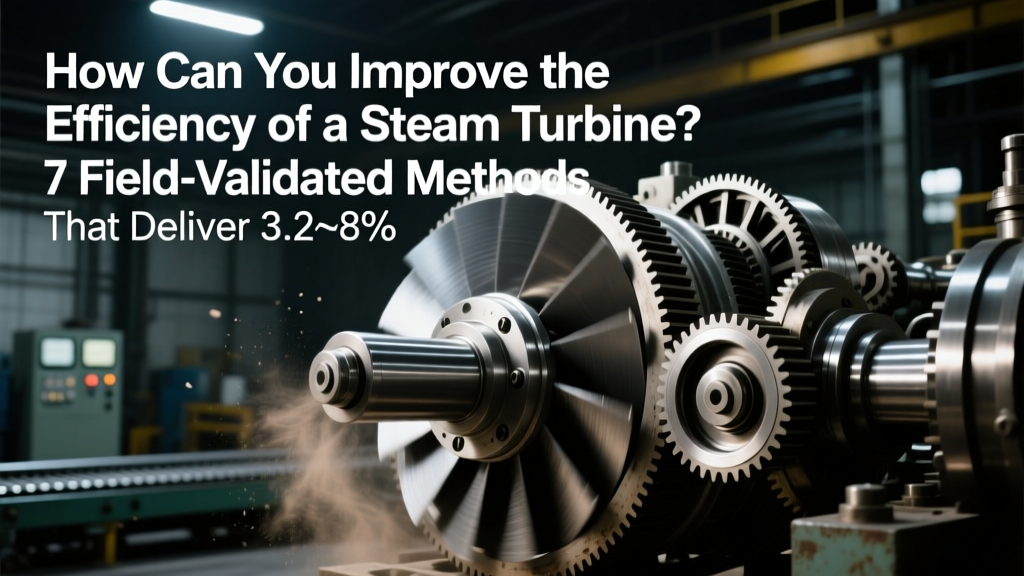 How Can You Improve the Efficiency of a Steam Turbine? 7 Field-Validated Methods That Deliver 3.2–8.7% Net Efficiency Gains (Without Replacing the Turbine)